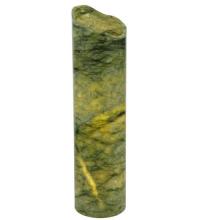  123473 - 4"W Cylindre Green Jadestone Shade