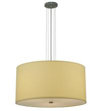  126537 - 24"W Cilindro Beige Textrene Pendant