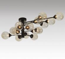 Meyda Green 127937 - 64"L Galaxy 15 LT Oblong Chandelier