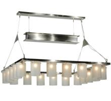  132325 - 50"Sq Counter Weight 20 LT Chandelier