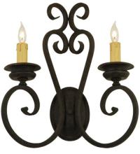  134703 - 17" Wide Fernando 2 Light Wall Sconce