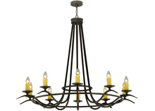 Meyda Green 137894 - 58"W Octavia 10 LT Chandelier