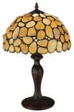  138123 - 19.5"H Agata Yellow Table Lamp