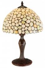  138124 - 19"H Agata Opal Table Lamp