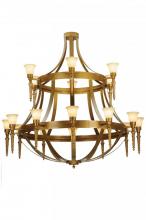  138241 - 72"W Lubovich 18 LT Two Tier Chandelier