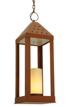  138524 - 11.5"Sq Wigodsky Ark Lantern Pendant