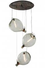  147927 - 40" Wide Euri Tanta Pouring 3 LT Cascading Pendant