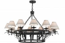 Meyda Green 148230 - 52"W Ethel 12 LT Chandelier