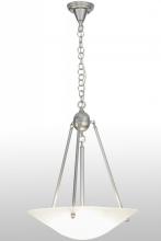  151736 - 20"W Revival Frosted Deco Ball Inverted Pendant