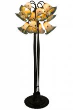  152071 - 62"H Extreme Pond Lily 12 LT Floor Lamp