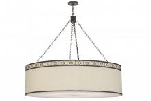  152581 - 54"W Cilindro Circle X Textrene Pendant