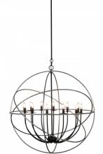  154128 - 36" Wide Atom Enerjisi 12 LT Chandelier