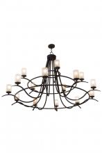  154234 - 78"W Octavia 15 LT Chandelier