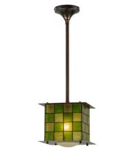  15539 - 10"Sq Utopia Plaza Mini Pendant