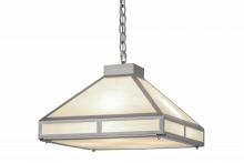  158130 - 18"Sq Whitewing Prime Pendant