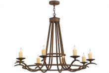 Meyda Green 158757 - 48"W Octavia 8 LT Chandelier