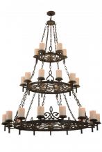 Meyda Green 158764 - 62"W Newcastle 30 LT Chandelier