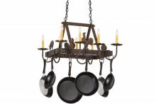  161017 - 27"L Barn Animals 8 LT Pot Rack