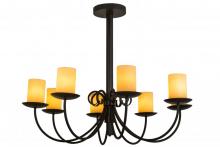  168314 - 40"W Atria 8 LT Chandelier