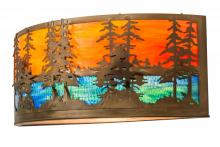  171107 - 30"W Tall Pines Wall Sconce