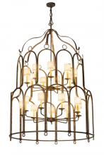  174484 - 54" Wide Grand Stair 20 Light Chandelier