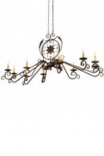  180340 - 68"L Christabel 10 LT Chandelier