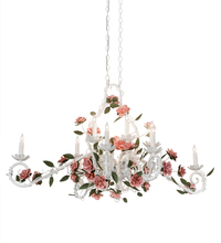  193143 - 48"L Symphony Rose Basket Chandelier