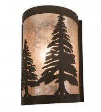  200797 - 8" Wide Tall Pines Right Wall Sconce