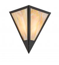 Meyda Green 240000 - 14" Wide Mission Point Wall Sconce