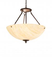 Meyda Green 242010 - 24" Wide Madison Inverted Pendant