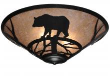  243087 - 22" Wide Bear on the Loose Flushmount