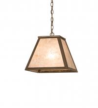  246085 - 14" Square Mission Prime Pendant