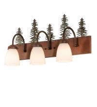  249424 - 24"Wide Tall Pines 3 Light Vanity Light