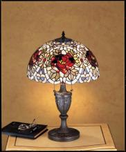  26674 - 24" High Renaissance Rose Table Lamp