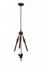  30459 - 18"W Mahogany Bronze 3 LT Pendant Hardware