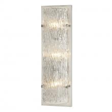  376W03BN - Morgan 3-Lt Sconce - Brushed Nickel