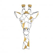  425WA80 - Geometric Animal Kingdom Giraffe Wall Art