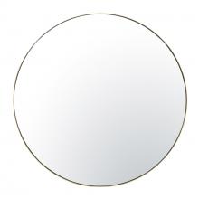 458MI50GO - Tablet 50-in Round Wall Mirror - Gold