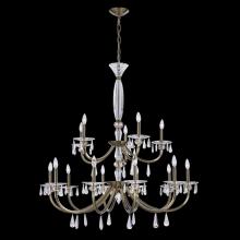 Kalco Allegri 046178-039-FR001 - PASSO 15 LT CHAM GLD CHANDELIER