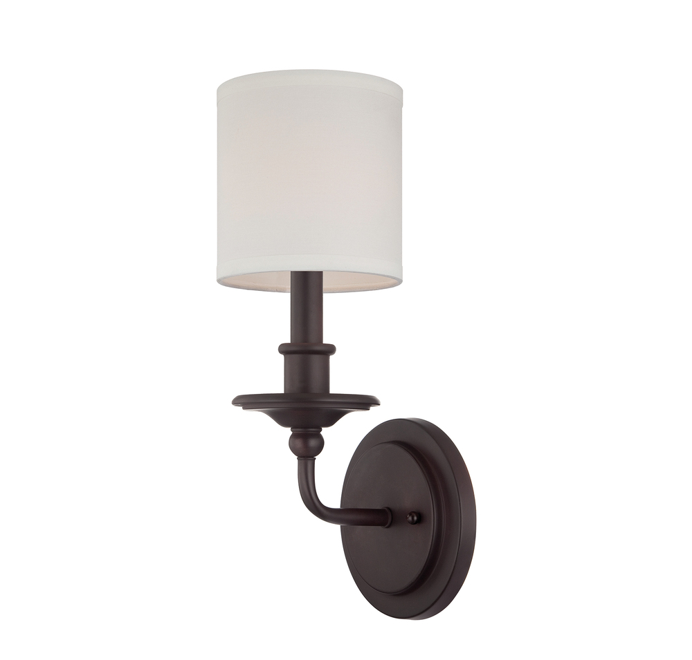 Aubree 1 Light English Bronze Sconce