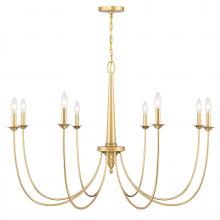  1-1202-8-186 - Stonecrest 8-Light Chandelier in French Gold