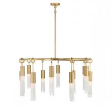  1-1367-12-322 - Chelsea 12-Light Chandelier in Warm Brass