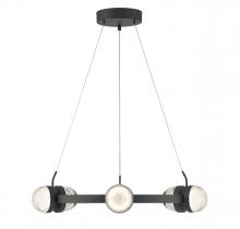  1-4486-12-89 - Biscayne 12-Light LED Chandelier in Matte Black