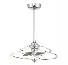  24-FD-945-11 - Hydra LED Fan D'Lier in Polished Chrome