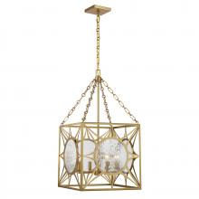  3-5063-4-322 - Balfour 4-Light Pendant in Warm Brass