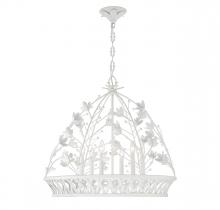  7-4618-6-83 - Oakmont 6-Light Pendant in Bisque White