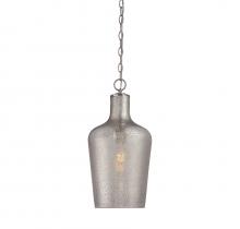  7-703-1-SN - Franklin 1-Light Pendant in Satin Nickel