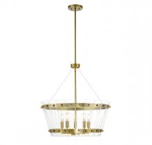  7-8857-5-322 - Ventari 5-Light Pendant in Warm Brass