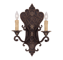  9-0159-2-76 - Southerby 2-Light Wall Sconce in Florencian Bronze