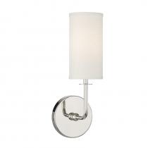  9-1755-1-109 - Powell 1-Light Wall Sconce in Polished Nickel